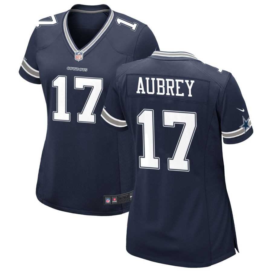 Women%27s Dallas Cowboys #17 Brandon Aubrey Limited Navy Vapor Untouchable Jersey Dzhi->buffalo bills->NFL Jersey